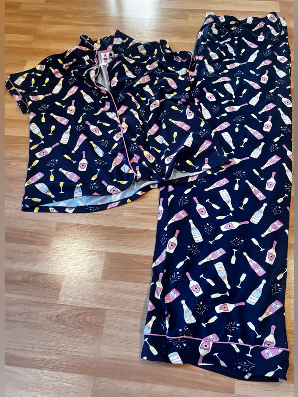 5/$25‎ Sleep & Co  Champagne Bottle Pajamas